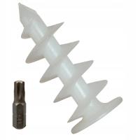 KOŁKI WKRĘTY DO FOLII FUNDAMENTOWEJ kubełkowej Kołki do styropianu 500 szt.