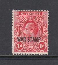 kol. ang. St. VINCENT Mi 97 WAR STAMP seria z 1916