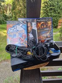 Konsola Sony PlayStation 2 FAT SCPH-50004 + pad + 7 gier BCM
