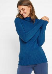 NIEBIESKI SWETER GOLF OHQ SB6__L/XL