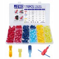 t-tap SZYBKOZŁĄCZI ZACISKOWE ELEKTRYCZNE ZESTAW 170szt