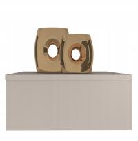 Тумбочка подвесной журнальный столик ящик кашемир без миля 40 x 15 см