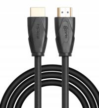 Kabel HDMI-A na HDMI-A 4K Ethernet 2,0 m czarny
