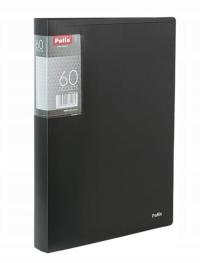 Teczka A4 z 60 koszulkami Clear Book prążki Patio - Czarna