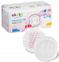 AKUKU абсорбирующие прокладки для кормления 60шт A0160