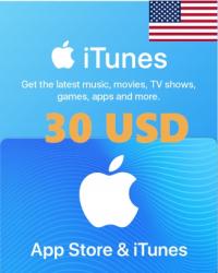Karta AppStore Kod Doładowanie Apple iTunes 30 USD
