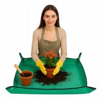 MATA DO PRZESADZANIA SADZENIA ROŚLIN KWIATÓW OGRODOWA 66x66 cm WODOODPORNA