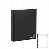 Album Klaser A5 na 30 Banknotów Małe Banknoty CZARNY