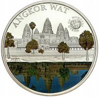 Palau. 5 dolarów 2010, Angkor Wat – SREBRO
