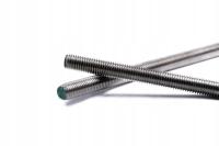 Штифт с резьбой M12 нержавеющая сталь INOX 50 см