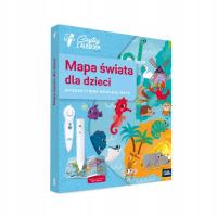 Albik Mapa świata dla dzieci. Odkrywcy i wynalazcy Albi