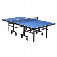 Stół do tenisa stołowego składany mocny ping pong 25 mm zestaw piłka siatka