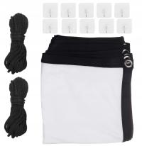 Ekran projekcyjny przenośny 150'' 16:9 330x187cm łatwy montaż