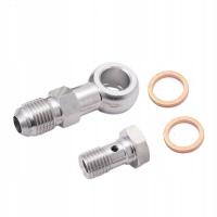 Zestaw śruba banjo M12x1.25 na AN6 z restryktorem 2.5mm