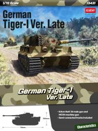 Academy 13431 Tiger-1 Ver. Late 1:72