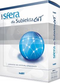 Insert Sfera dla Subiekta GT rozszerzenie o 1 stanowisko wraz z 1 stanowiskiem Subiekta GT 1 PC / licencja wieczysta ESD