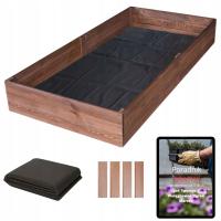 Огородник пропитанный деревянный гербарий ящик 200x80cm учебник