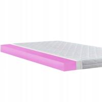 Nakładka materac 70x140 hr elastic antybakteryjny pianka topper HR H3 6 cm