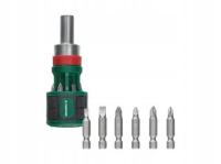 PARKSIDE Zestaw bitów uchwyt grzechotka 7 el.