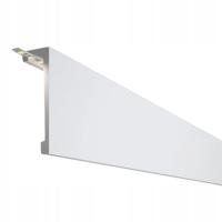 LISTWA KARNISZOWA MASKOWNICA KARNISZA PRZYSUFITOWA LED 12cm x 4,1cm x 200cm