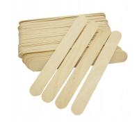 Шпатели деревянные палочки креативные широкие прямые 17 см