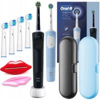 Szczoteczka Elektryczna Oral-B Vitality ProD103 Czarna i Niebieska z Etui