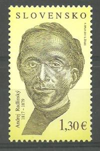 Słowacja 2017 Mi 819 Czyste **