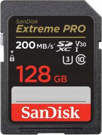 Karta SANDISK EXTREME PRO 128GB SDXC 200MB/s V30
