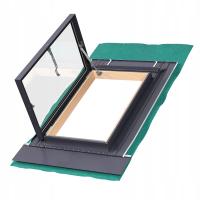 Люк на крыше FAKRO WGU-X 46x75 с боковым открыванием RAL 7016 2хтвердая крышка