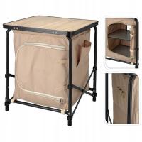 Туристический стол с шкафом 53 см 2 полки туристический шкаф складная полка