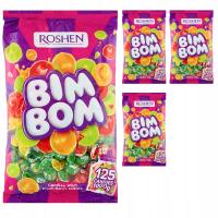 Roshen конфеты Bim-Bom карамель с начинкой 4x1 кг