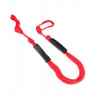 Bungee Dock Lines, 4 Feet Bungee Shock Cords Bungee Docking Rope Red