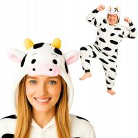 Пижама Onesie Kigurumi костюм нарядное платье корова XL: 175-185 см