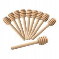 10 Sztuk Honey Dipper Stick Multiuse Mieszadło Do Mieszania Miodu Mała Parapetówka