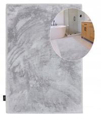 Коврик для ванной комнаты большой нескользящий мягкий Кролик 80x120 см Белла