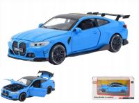 BMW M4 MODEL opakowanie Samochód 1:32 dźwięk silnika otwierana klapa drzwi