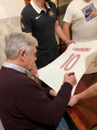 Lubański - Polska - koszulka z autografem (sen)