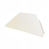 Zaślepka trapezowa do płyt warstwowych dachowych duża RAL9010 25szt.