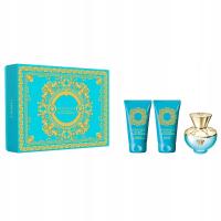 VERSACE DYLAN TURQUOISE POUR FEMME EDT 50ml + ŻEL POD PRYSZNIC + BALSAM