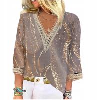 Блузка рукав 3/4 классический стиль