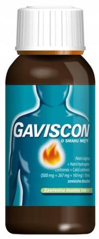 GAVISCON препарат для лечения изжоги с повышенной кислотностью, рефлюкс 300 мл