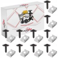 AUDI SEAT SKODA VOLKSWAGEN ВИНТЫ БОЛТЫ ПЛАСТИНЫ БАМПЕРА АРКИ КРЫШКИ