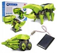 Zestaw Zabawek Solarnych Robot Solarny Pojazd Dinozaur Układanka 6 w 1