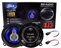 Głośniki samochodowe trójdrożne Boschmann RF-6522CX + Adaptery głośnikowe wtyczka RENAULT VW AUDI OPEL