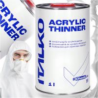 Italko rozcieńczalnik rozpuszczalnik akrylowy do podkładów lakierów 1 l