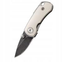 9cm Mini stal damasceńska składany scyzoryk EDC Camping Outdoor Survival