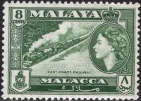 Malaya/Malacca QEII 8 c.czysty **