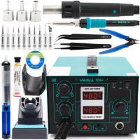 Zestaw do Lutowania Stacja Lutownicza Yihua 706+ 10x Grot Hot Air Akcesoria