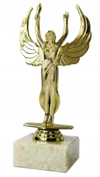 Статуэтка Виктория золотая награда 20 см печать