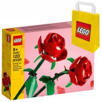 KLOCKI LEGO 40460 RÓŻE BUKIET KWIATY DLA NIEJ NA PREZENT + TORBA PREZENTOWA